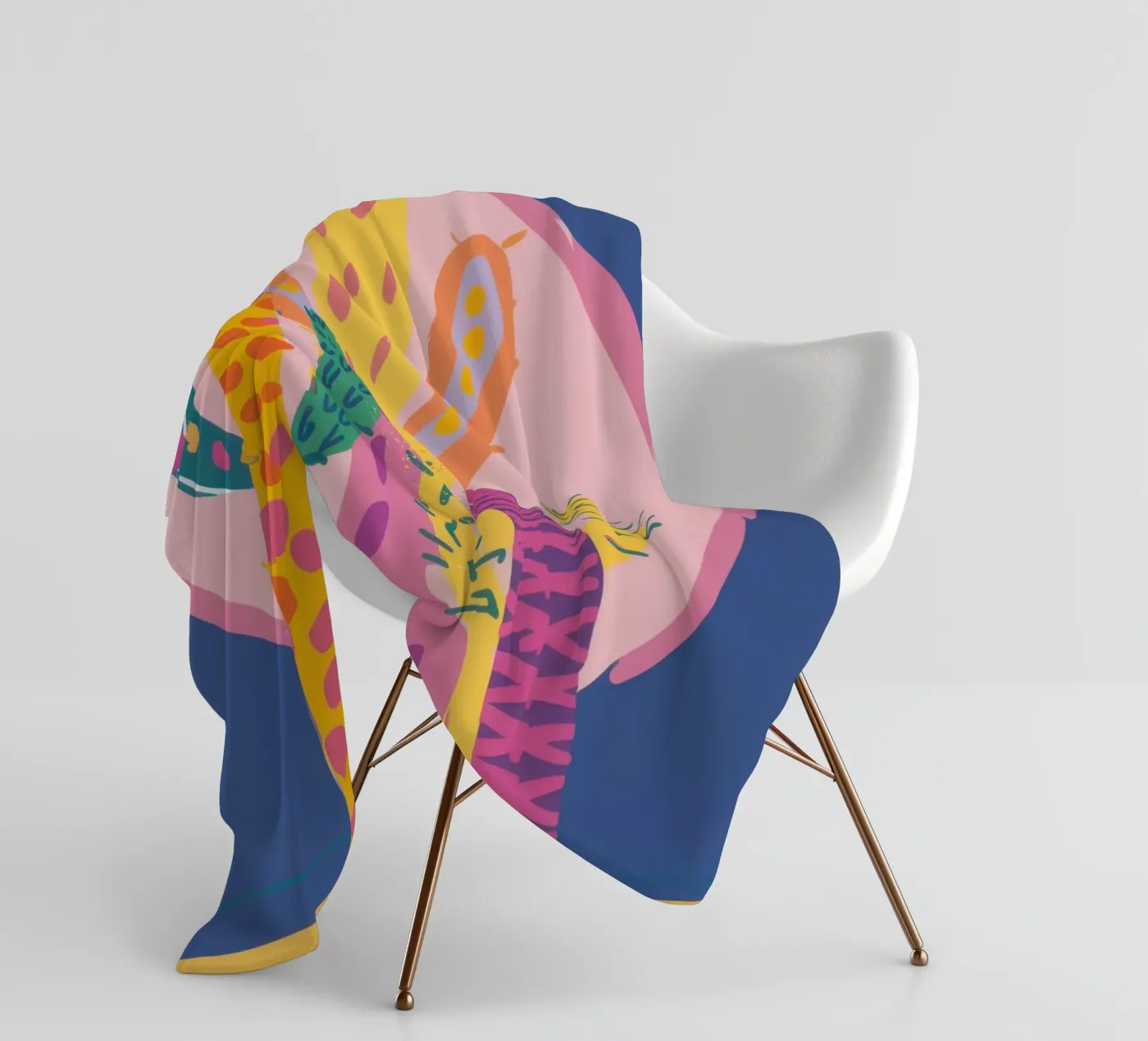 Lunar Cactus Garden Fleecedecke von Frosh Pallete