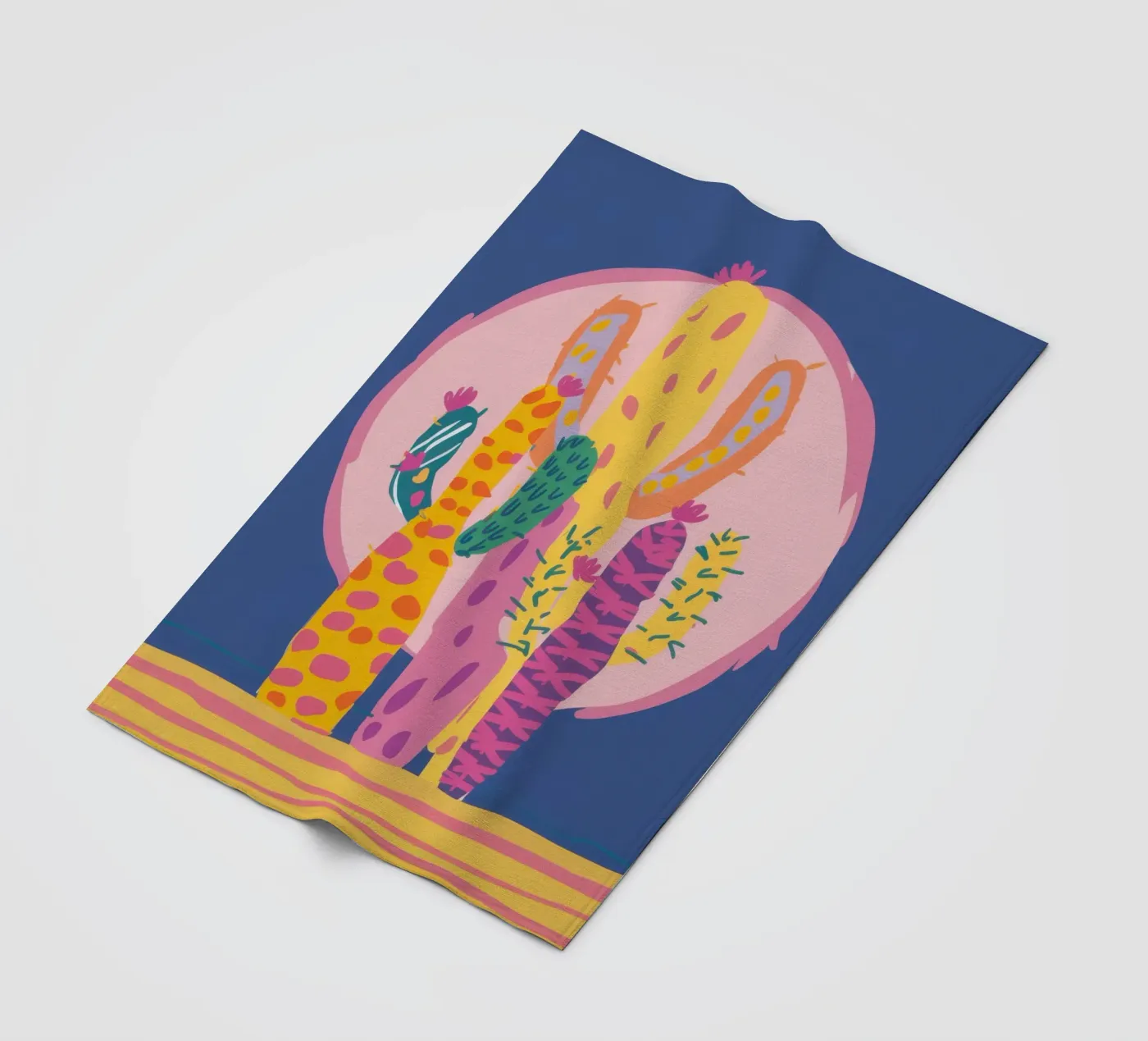 Lunar Cactus Garden Fleecedecke von Frosh Pallete