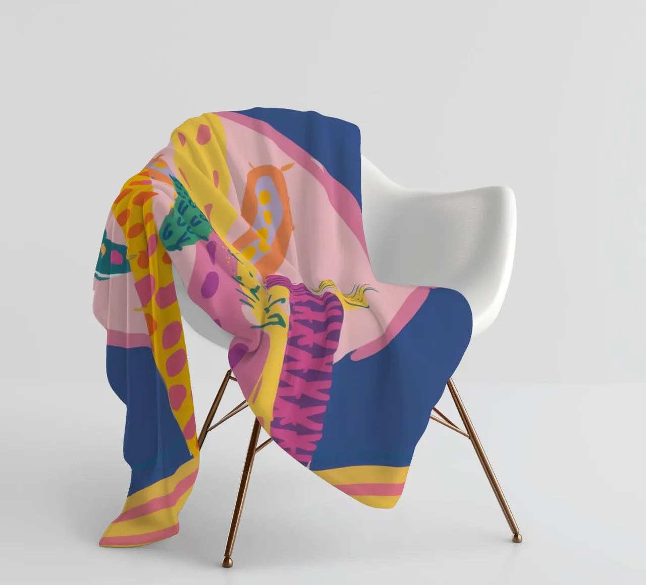 Maancactustuin fleecedeken van Frosh Pallete