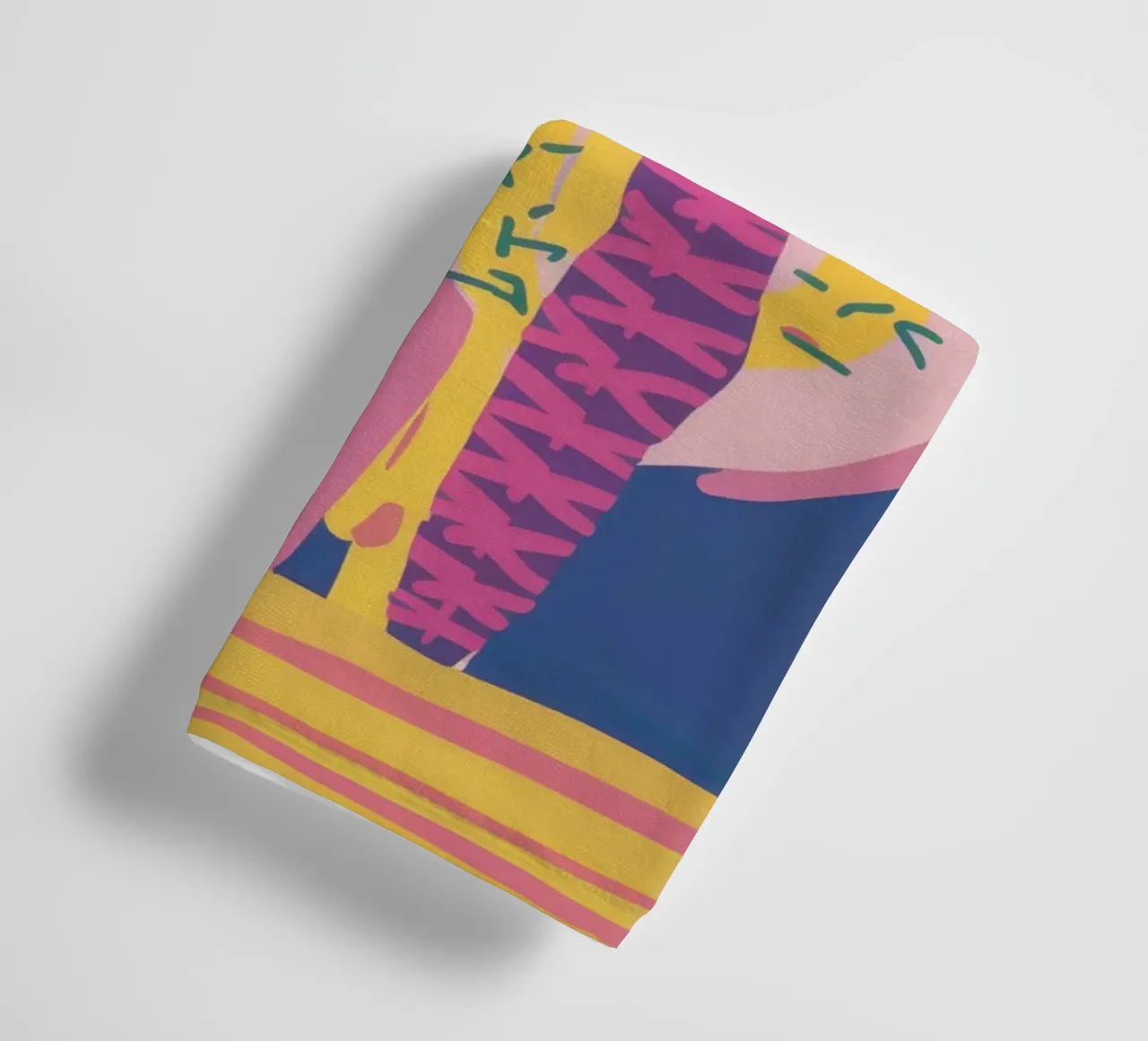 Lunar Cactus Garden badhanddoek van Frosh Pallete