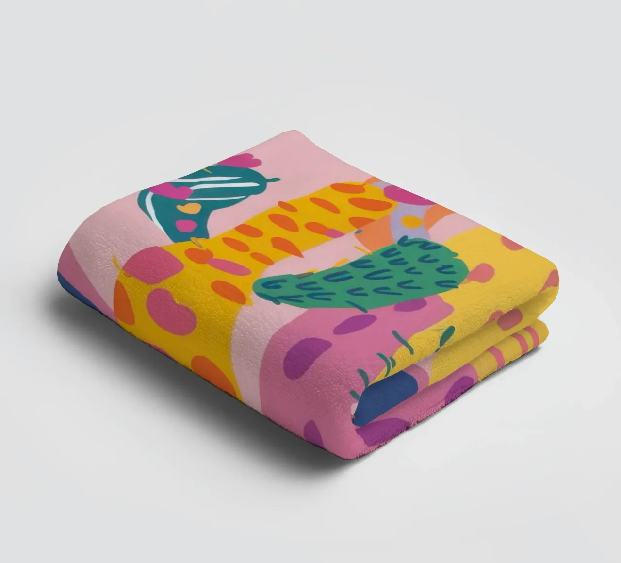 Lunar Cactus Garden badhanddoek van Frosh Pallete
