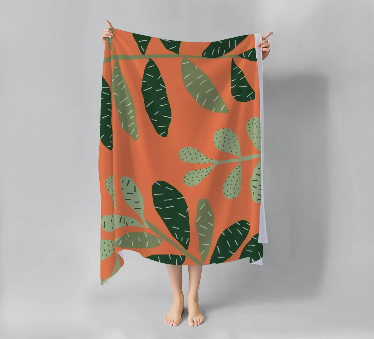 Orange Leaf Canopy telo mare da Solar Paint