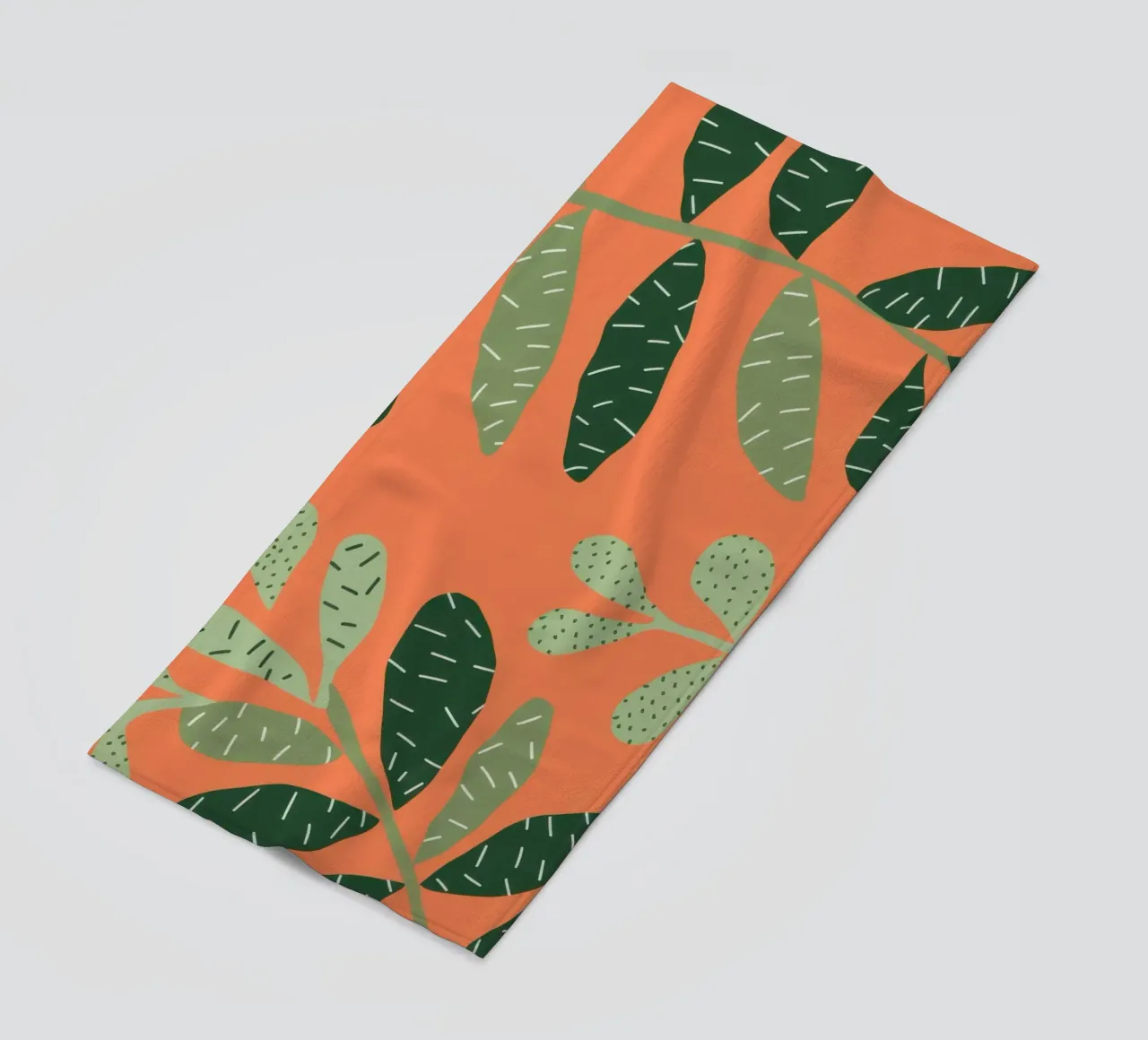 Orange Leaf Canopy telo mare da Solar Paint