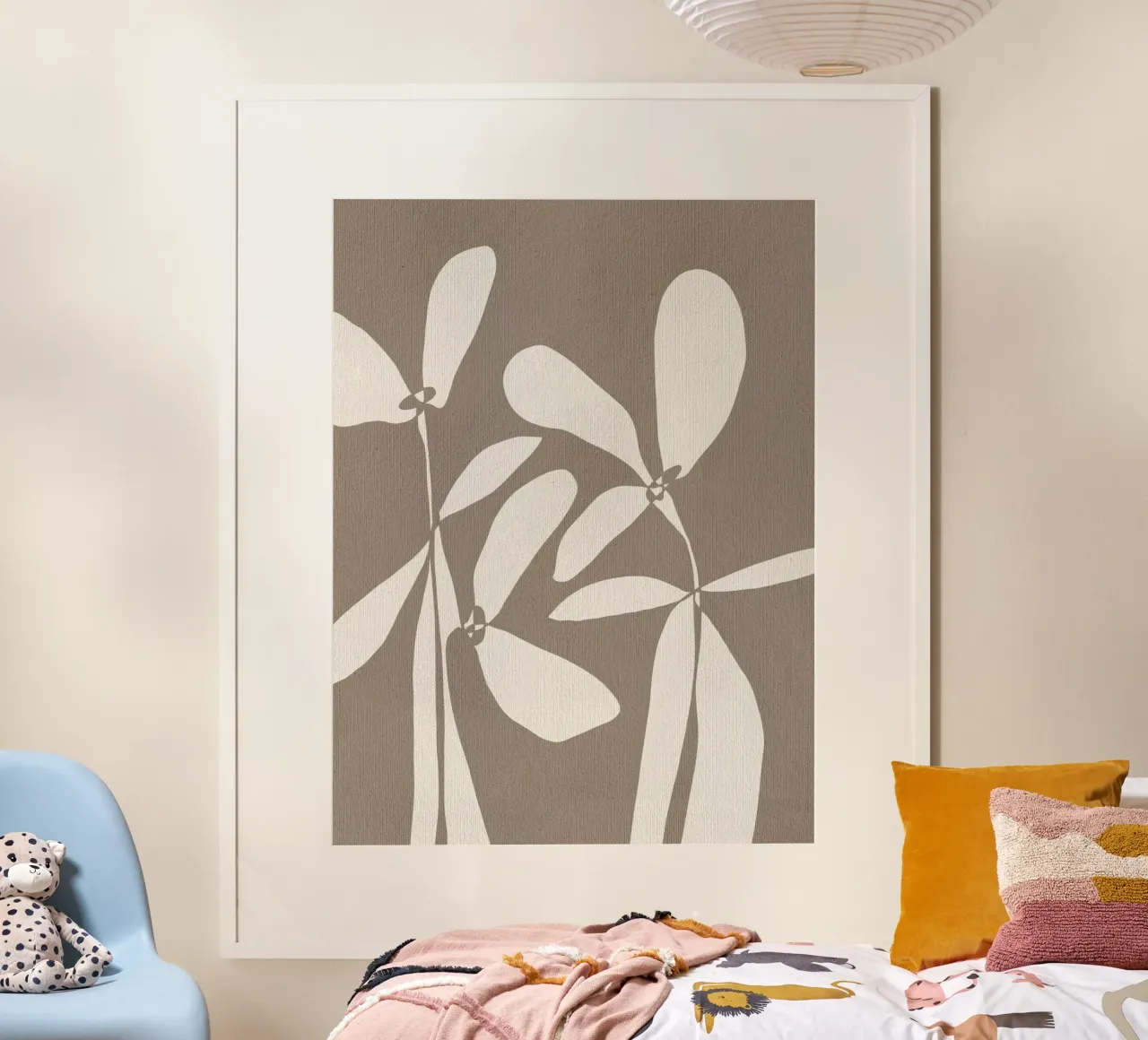 Petali muti n.4 poster da Shatha Al Dafai