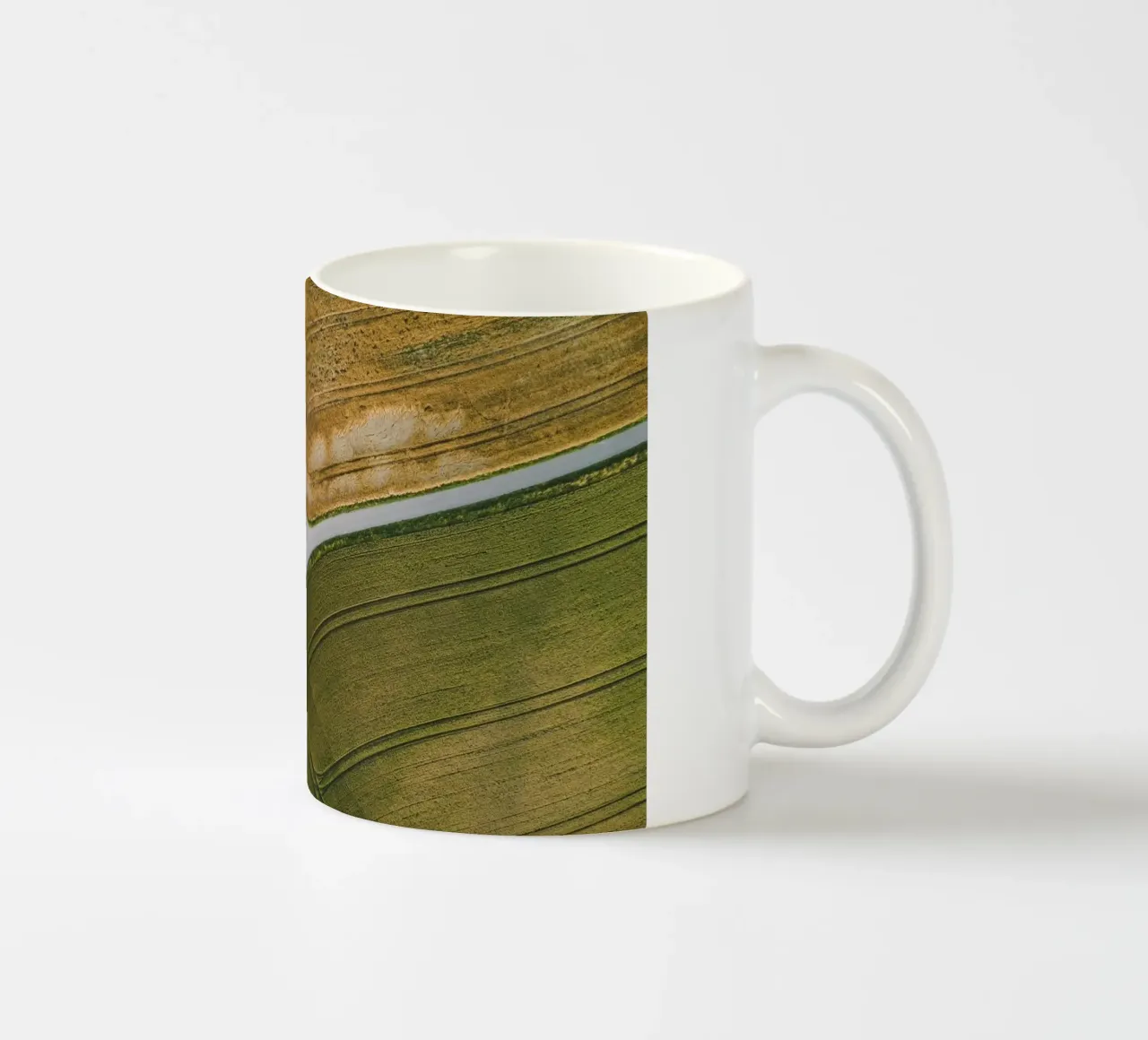agriculture open space tazza in ceramica da cofa home