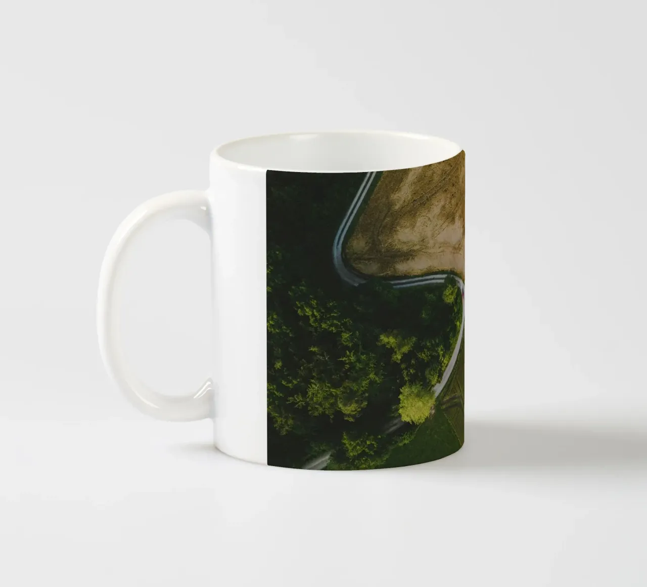 agriculture open space tazza in ceramica da cofa home