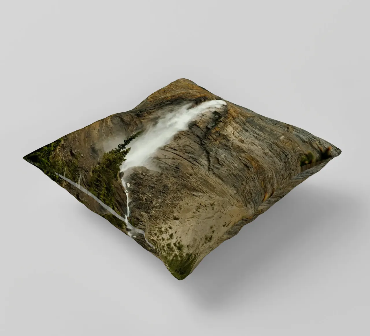 cascading flowing water cuscino da Horsire
