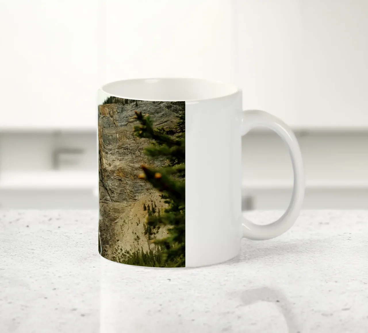 cascading flowing water tazza in ceramica da Horsire