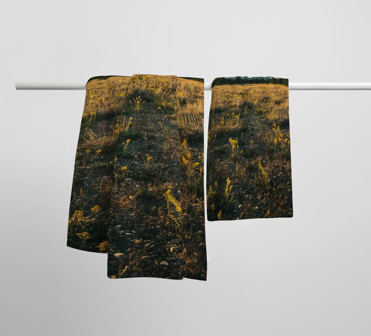 mountains meadow asciugamano da bagno da cofa home