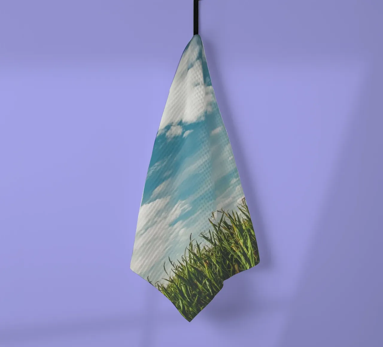 skyline horizon green foliage canovaccio da cucina da Horsire