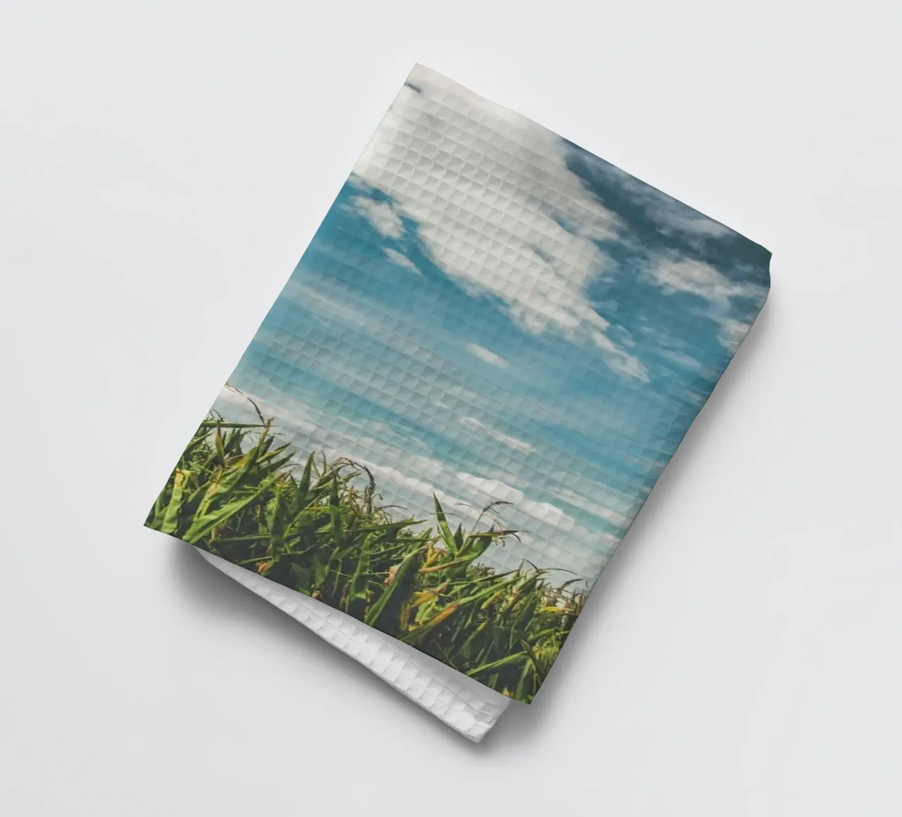 skyline horizon green foliage canovaccio da cucina da Horsire