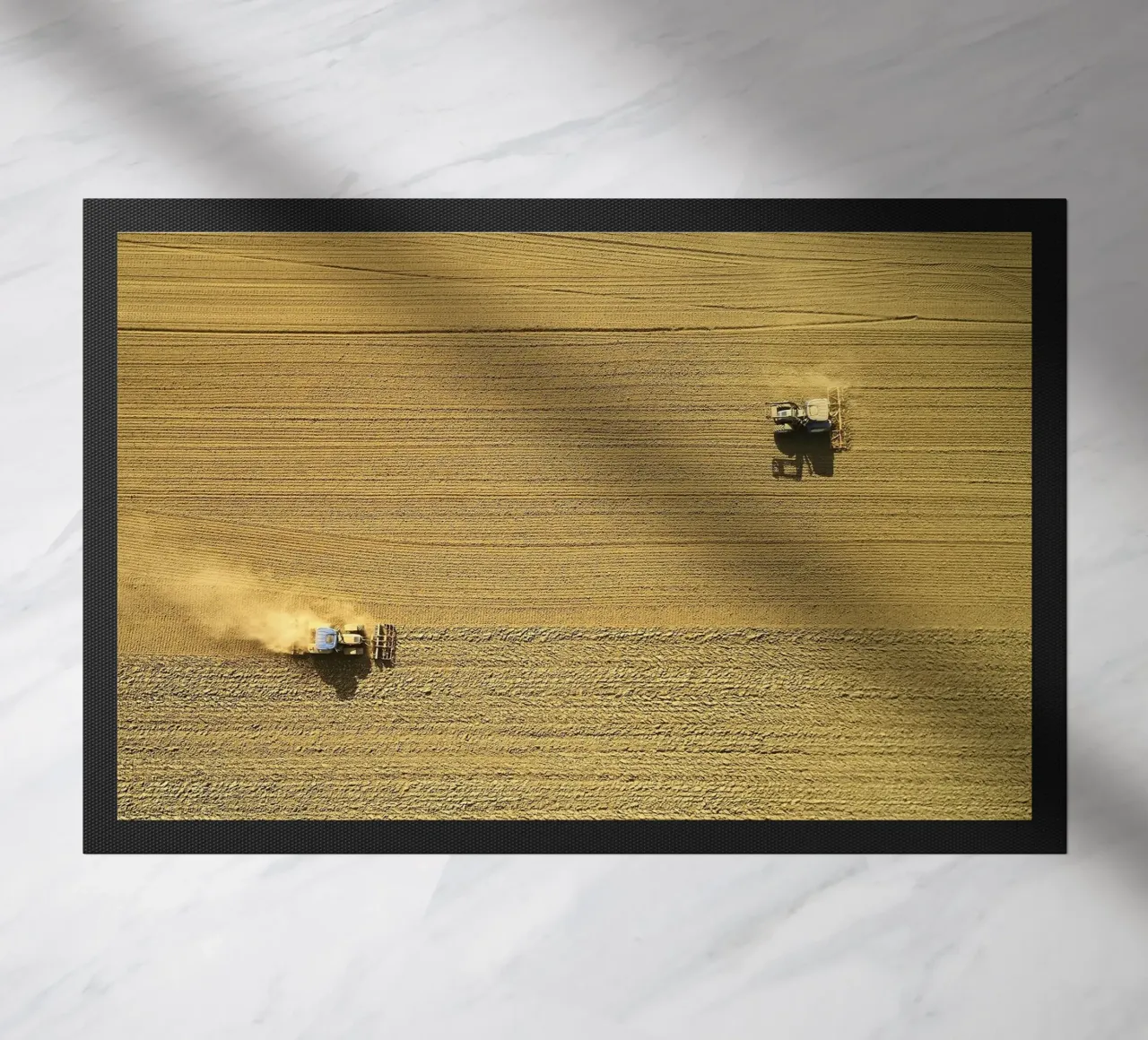 plowed field aerial view zerbino da cofa home