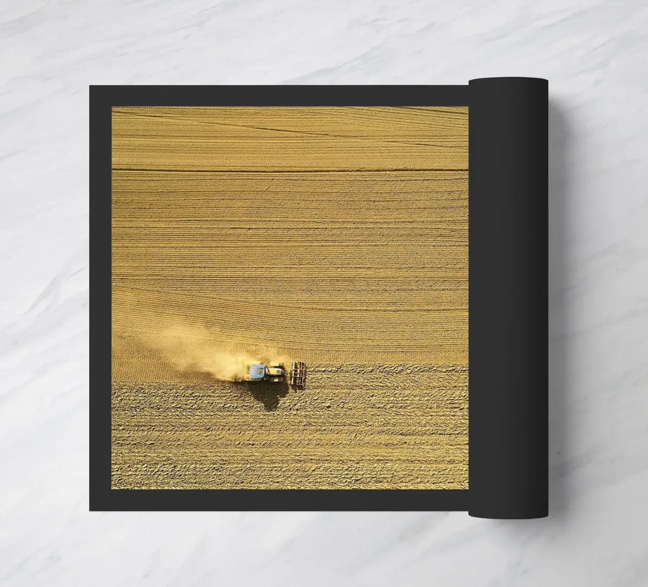 plowed field aerial view zerbino da cofa home