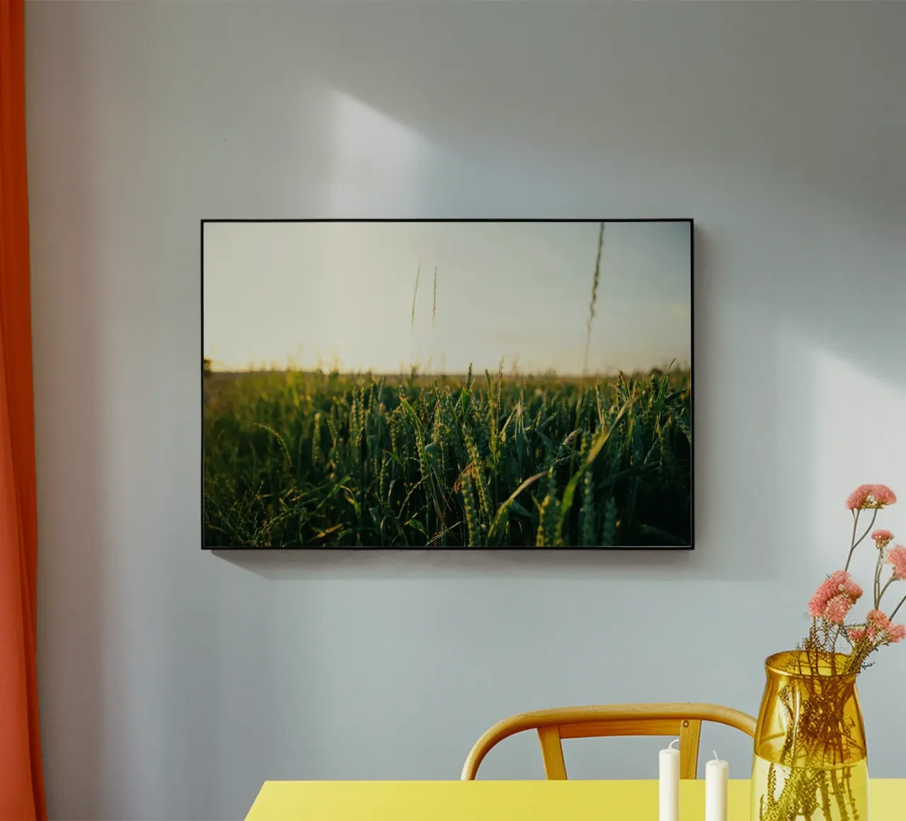 agriculture nature acrylic glass by Horsire