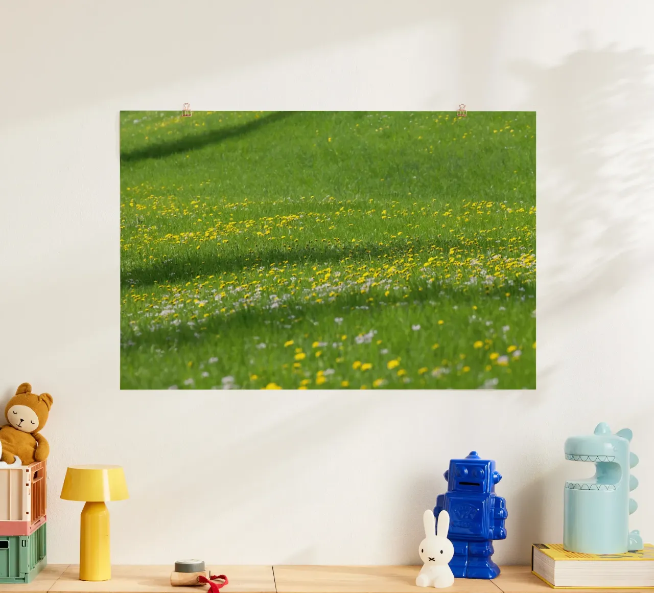 breeze outdoors poster with plastic frame by Horsire