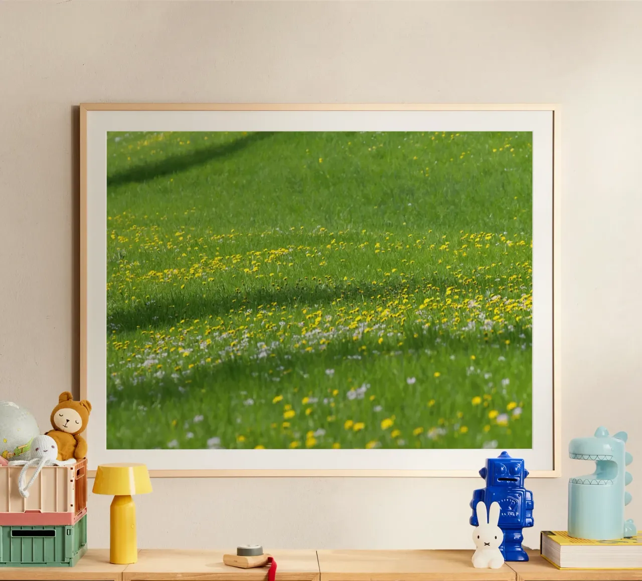 breeze outdoors poster with plastic frame by Horsire