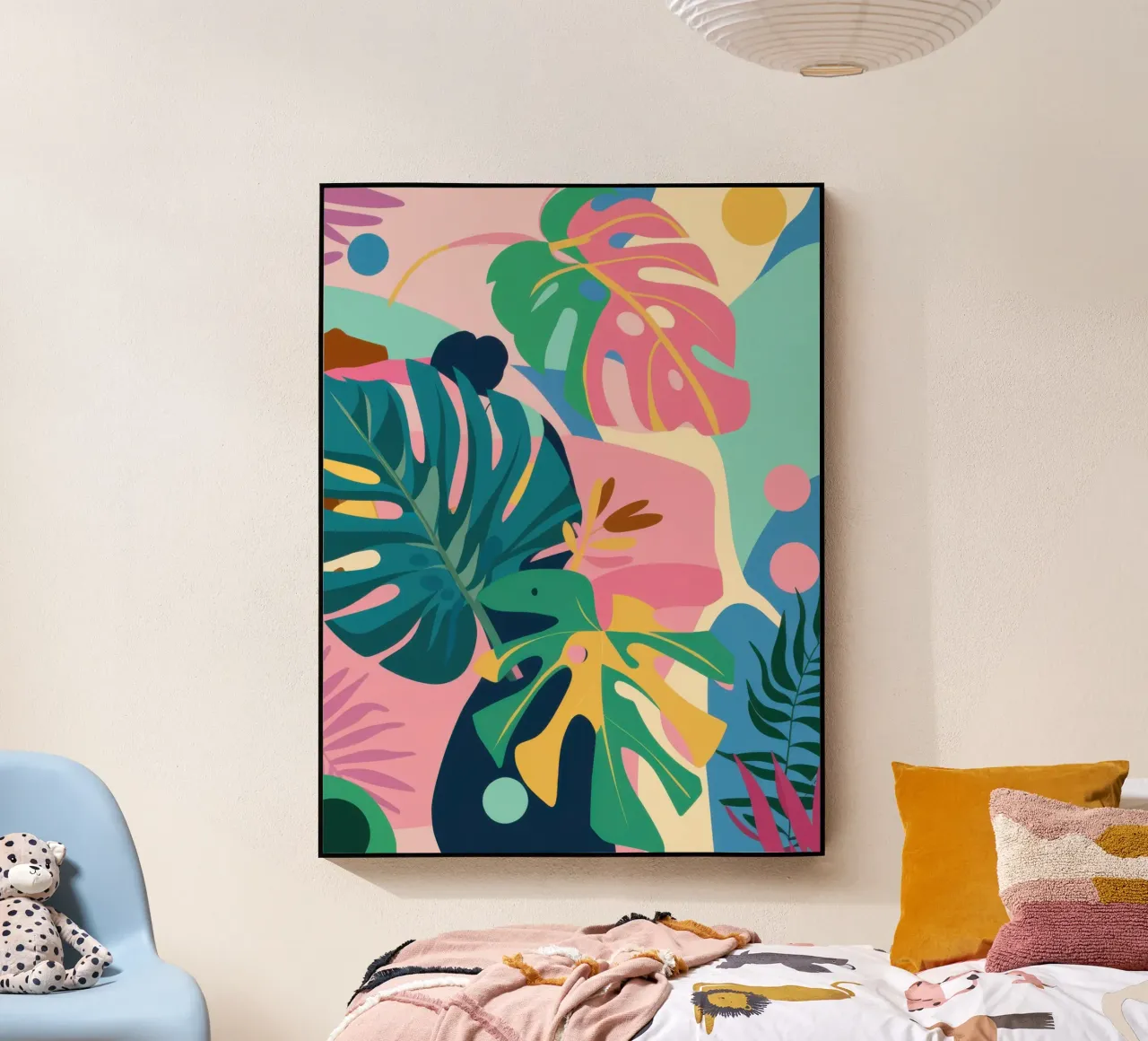 Jungle Haze en colores pastel metacrilato de Solar Paint