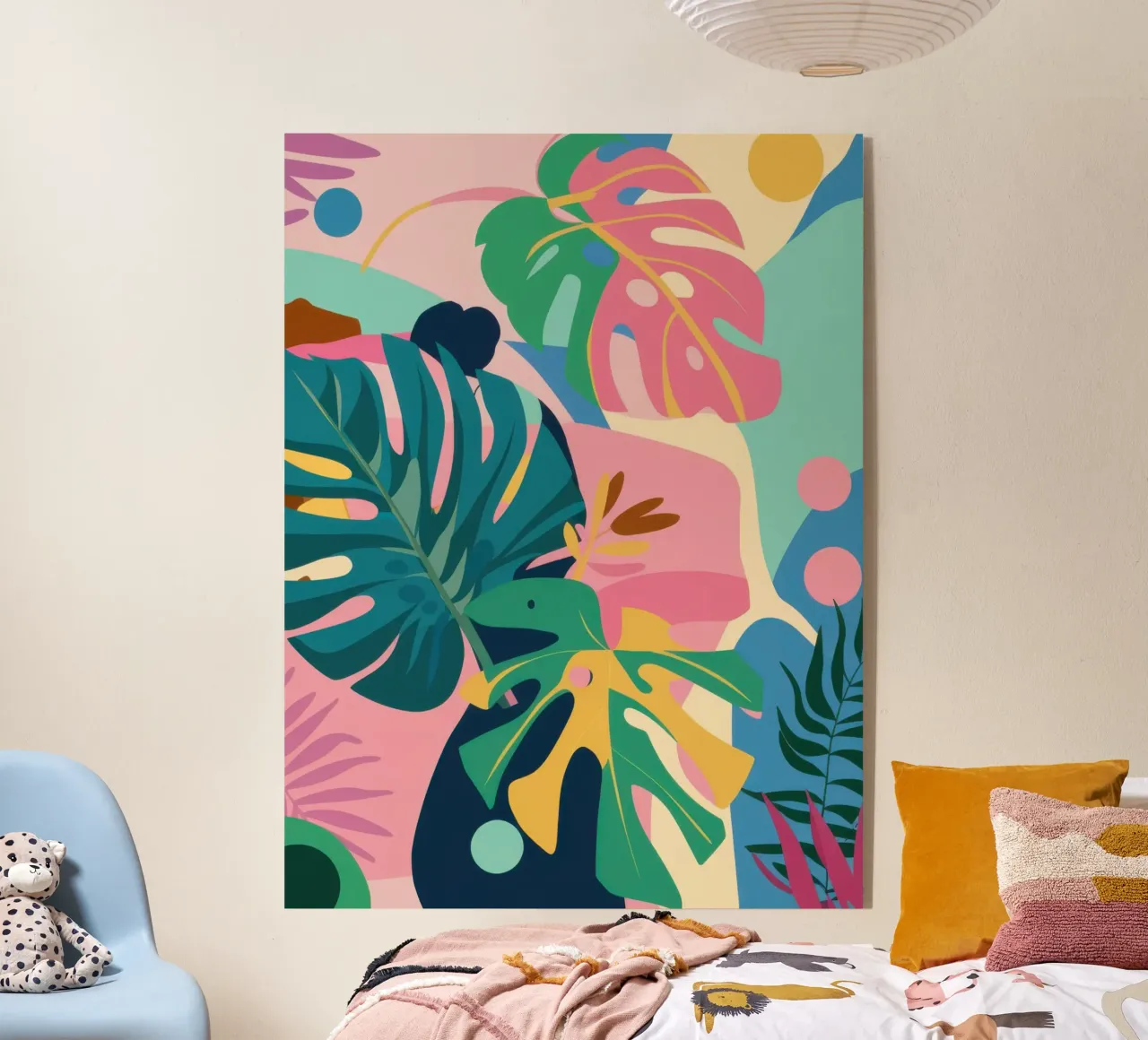 Jungle Haze en colores pastel metacrilato de Solar Paint