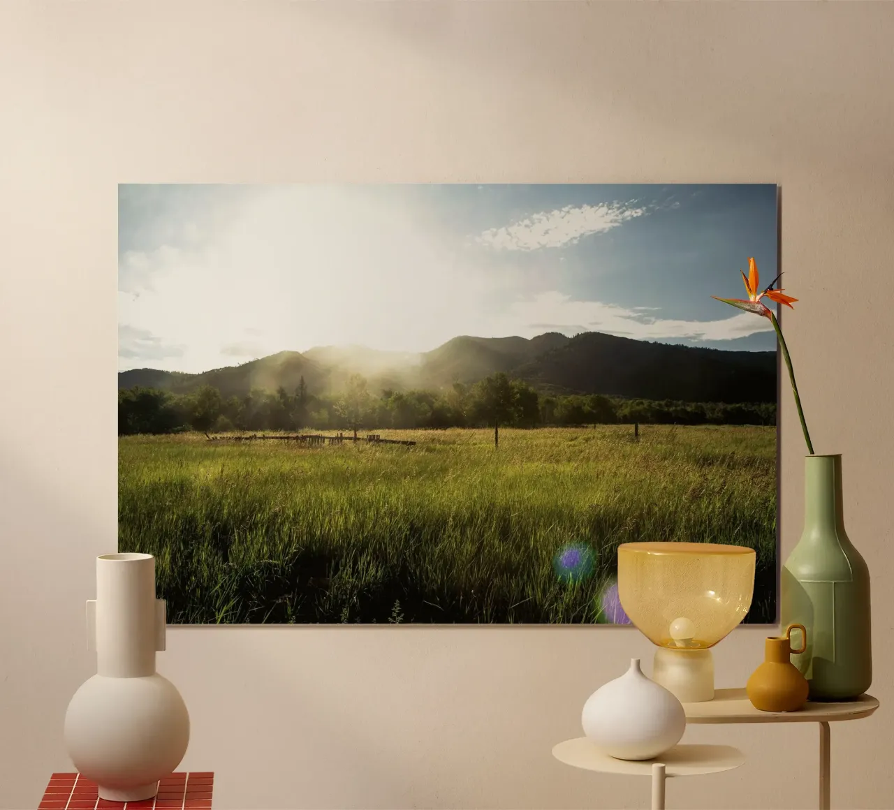 daytime meadow nature scene carta hahnemühle da cofa home