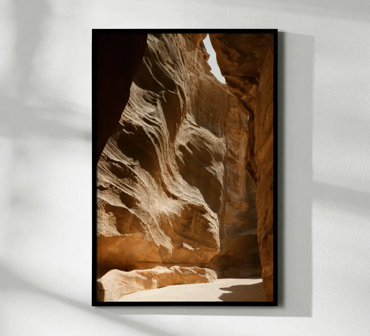 arches rugged terrain poster with plastic frame by Horsire