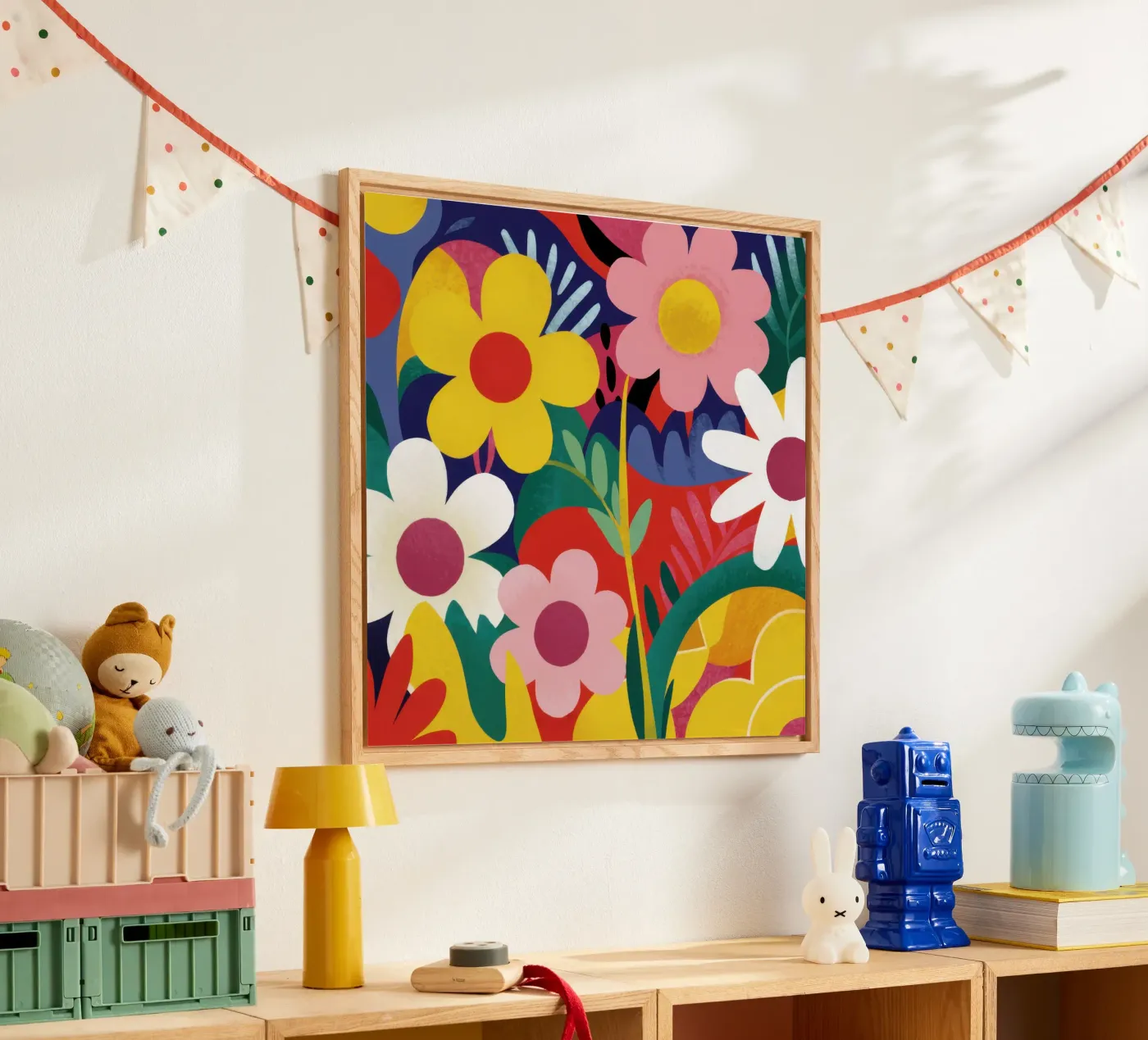 Semplice gioia floreale plexiglass da Frosh Pallete