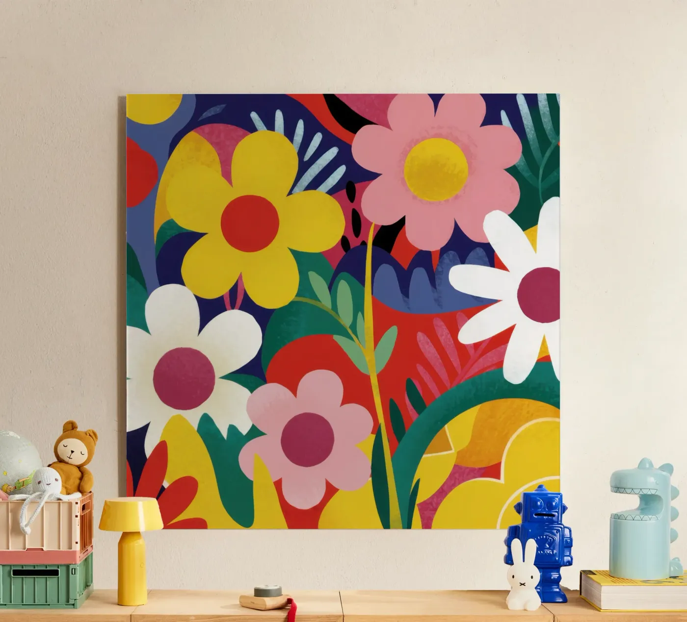 Semplice gioia floreale plexiglass da Frosh Pallete