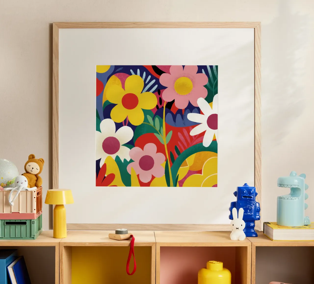 Semplice gioia floreale poster da Frosh Pallete