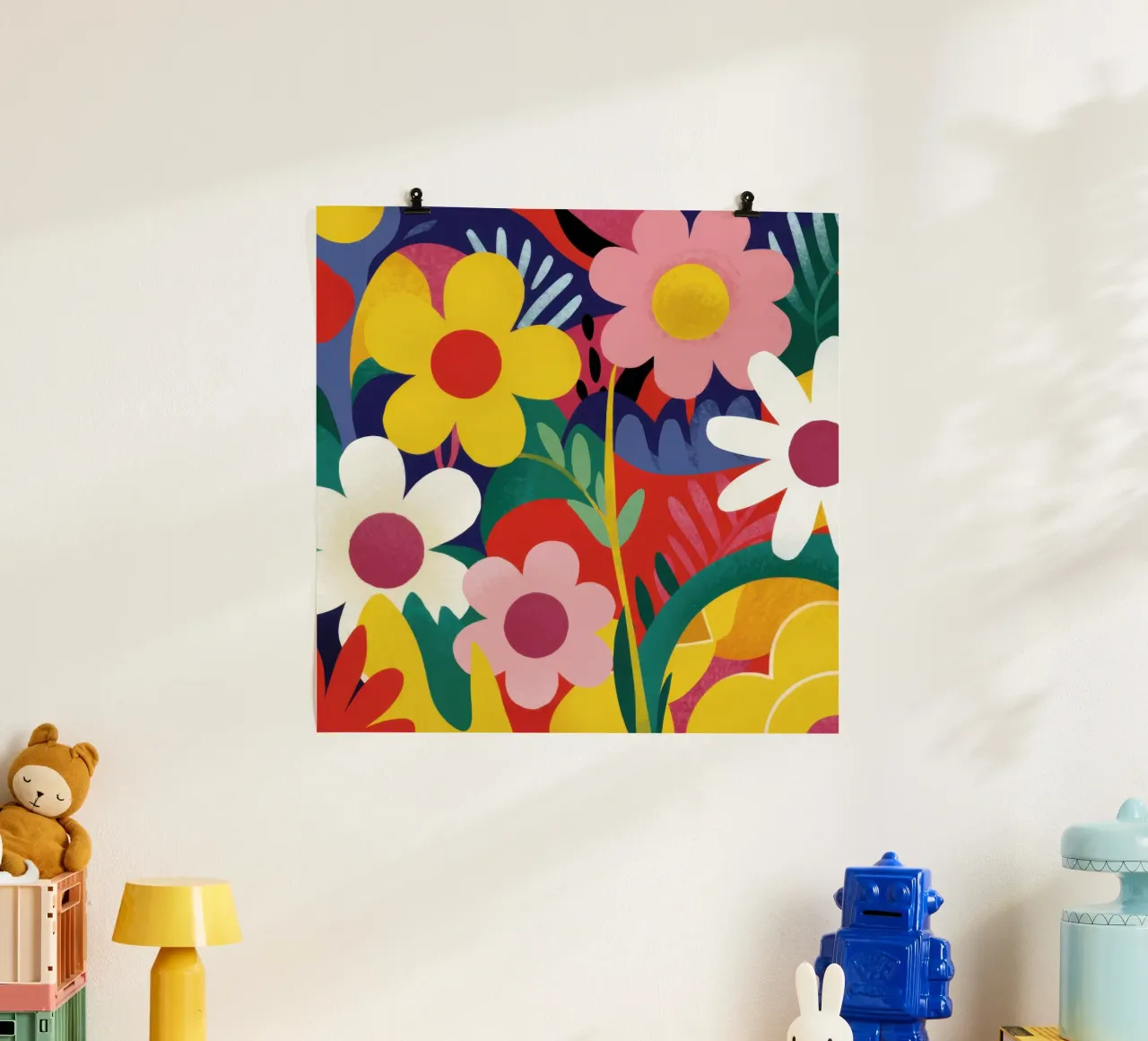 Semplice gioia floreale poster da Frosh Pallete