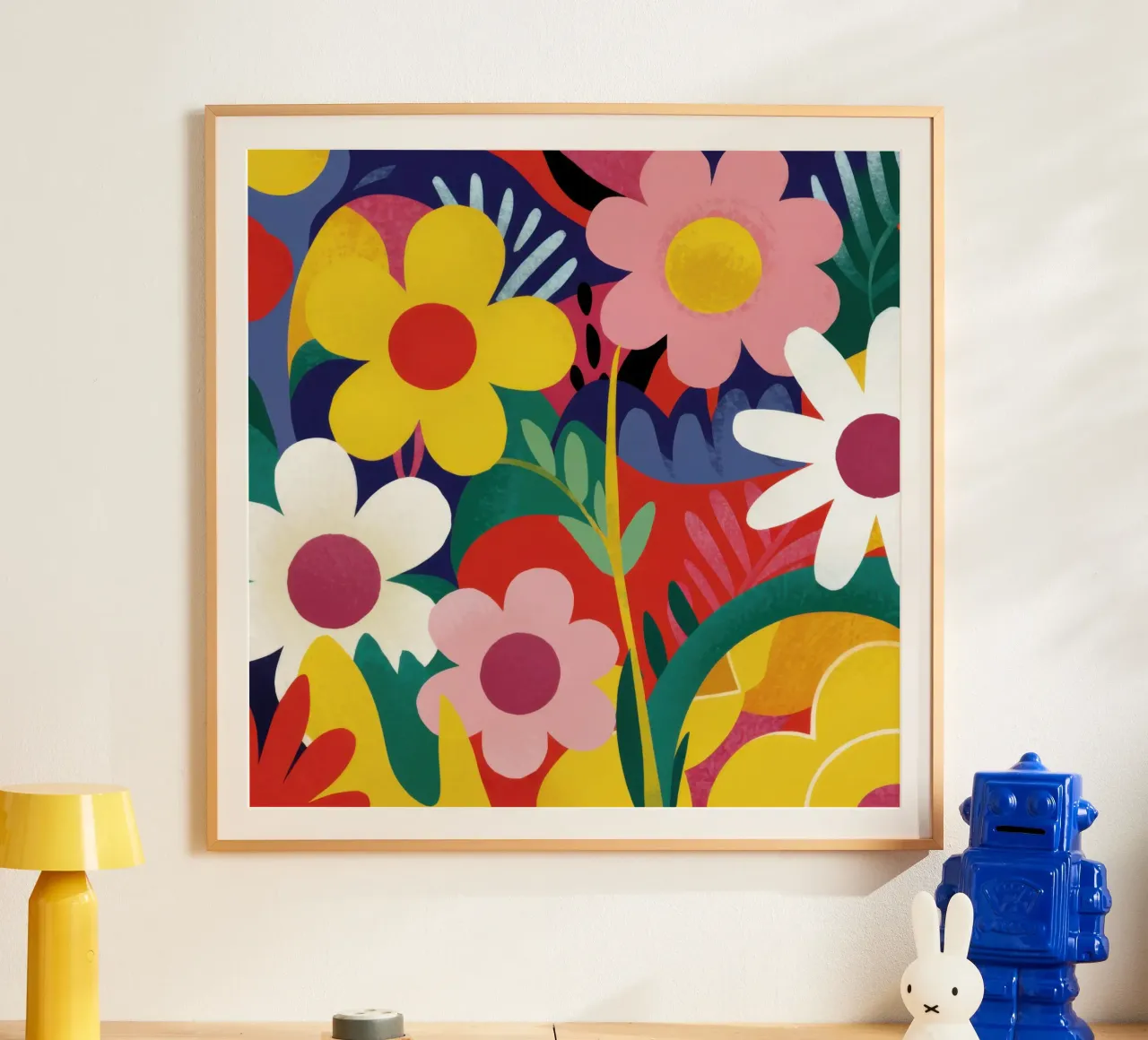 Semplice gioia floreale poster da Frosh Pallete