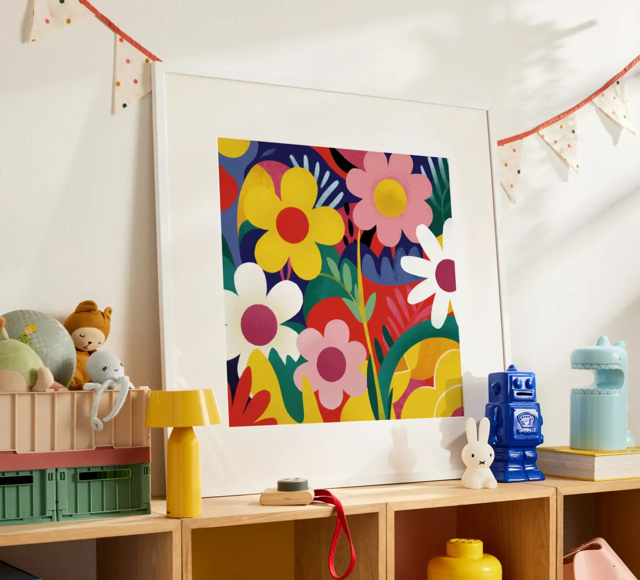 Semplice gioia floreale poster da Frosh Pallete