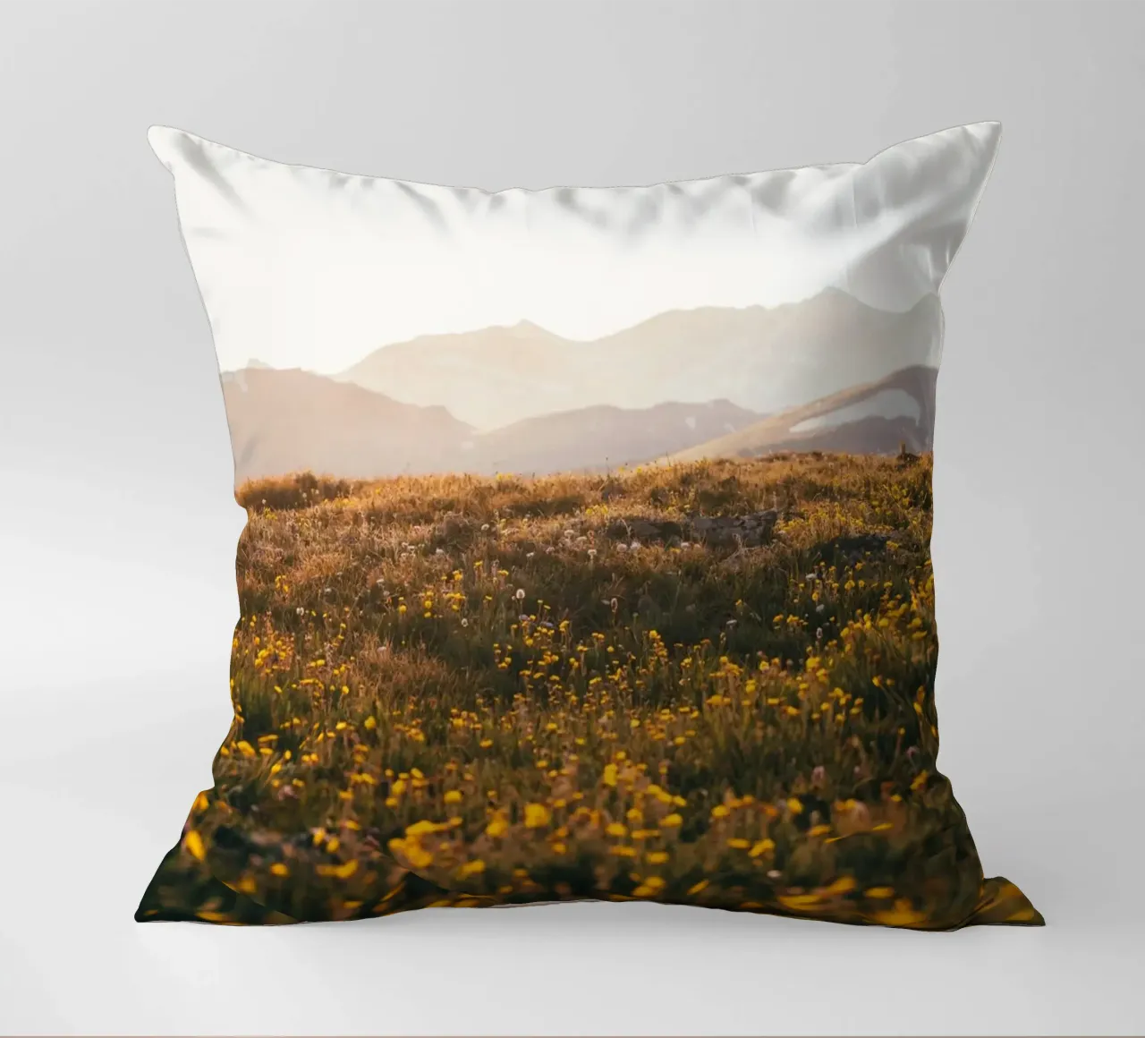 golden hour flora cuscino da Horsire