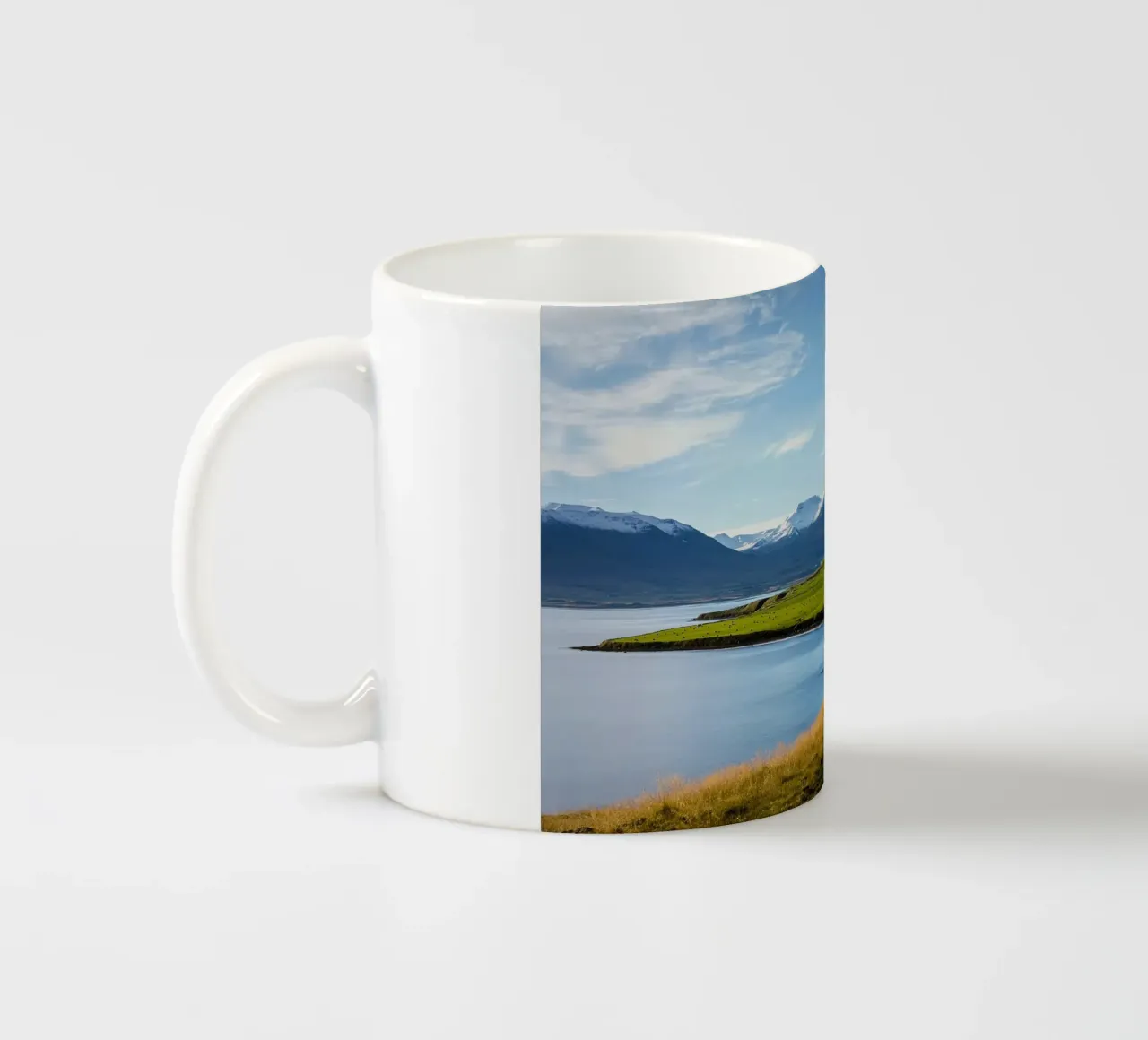 horizon snowcapped tazza in ceramica da cofa home