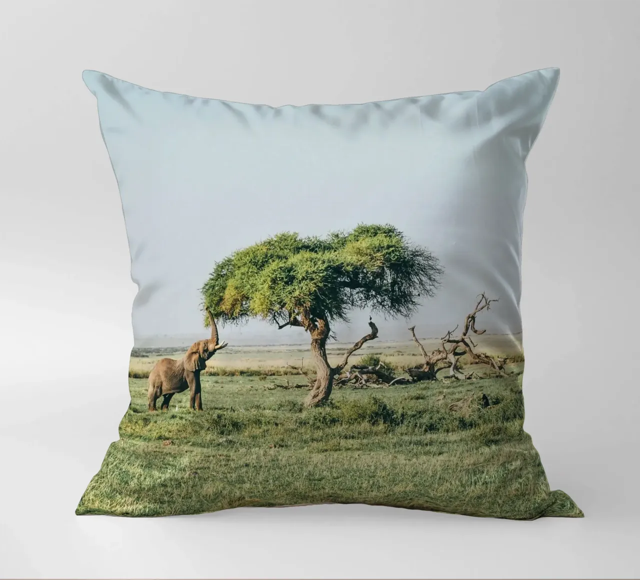 open field greenery cuscino da Horsire