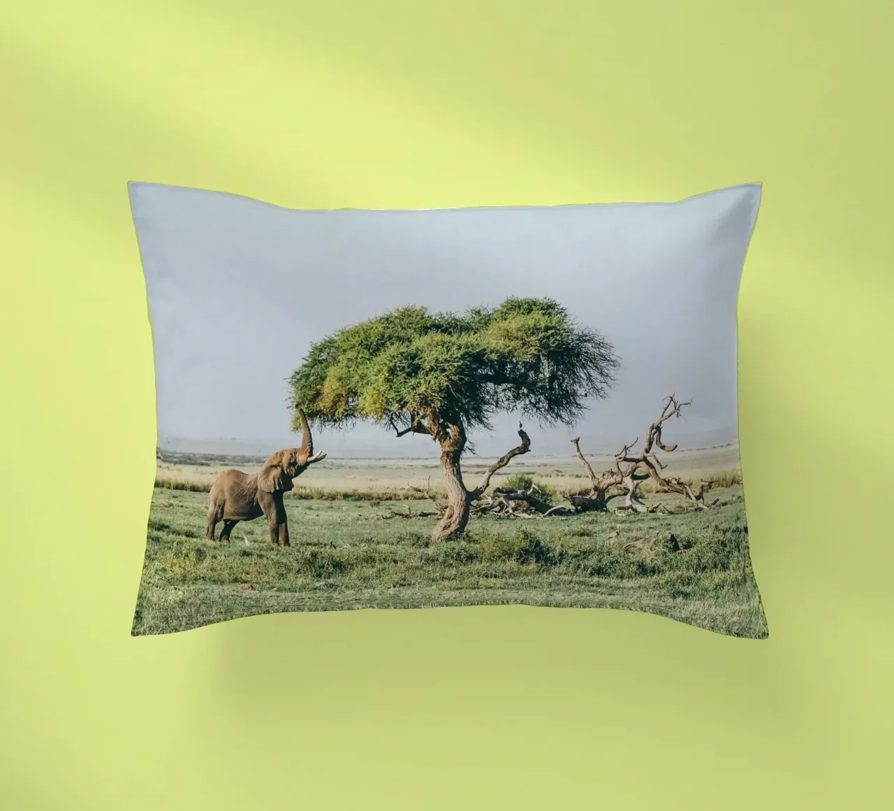 open field greenery cuscino da Horsire