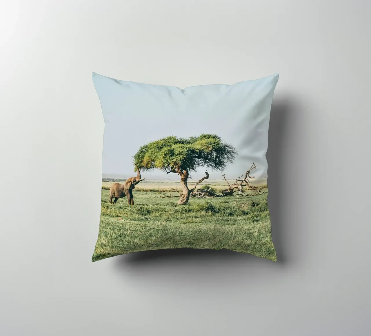 open field greenery cuscino da Horsire