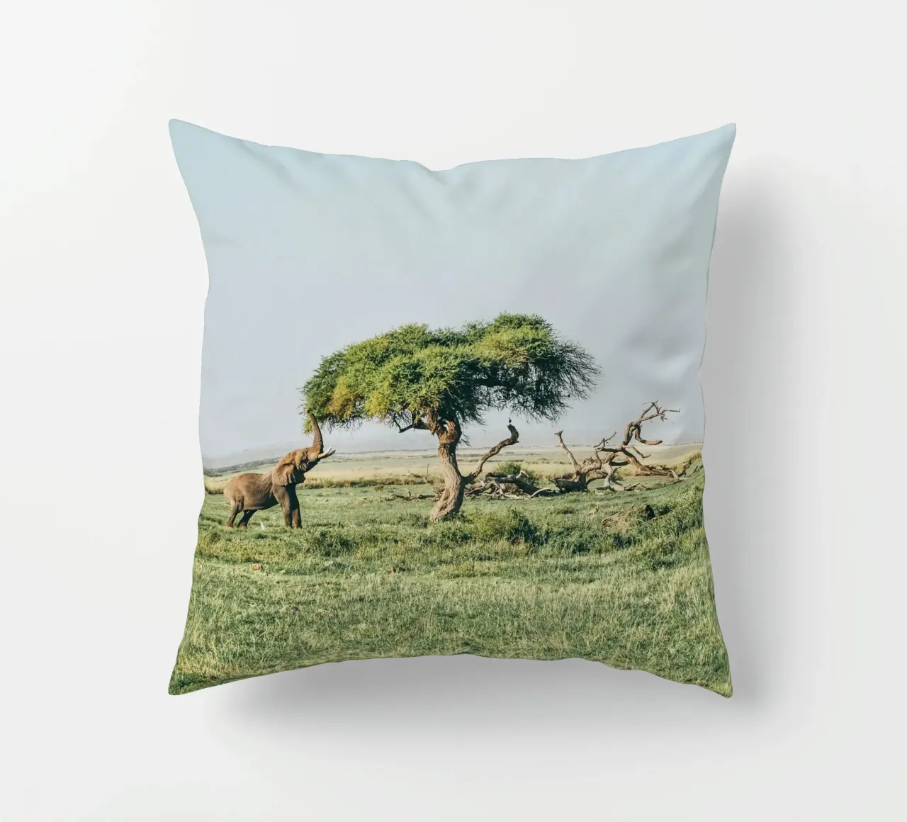 open field greenery cuscino da Horsire