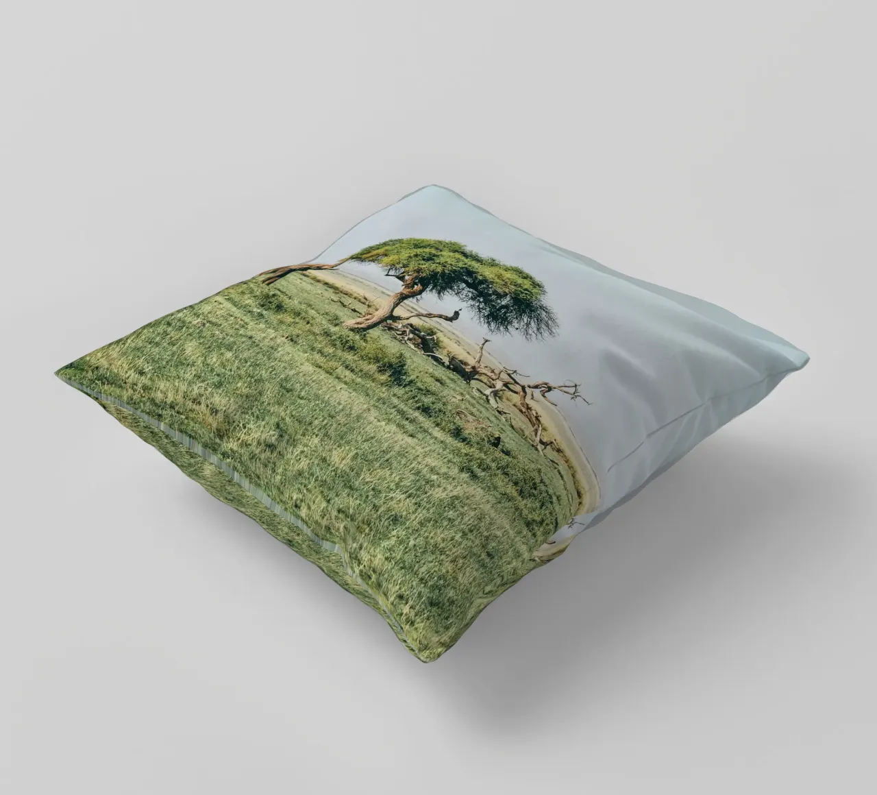 open field greenery cuscino da Horsire
