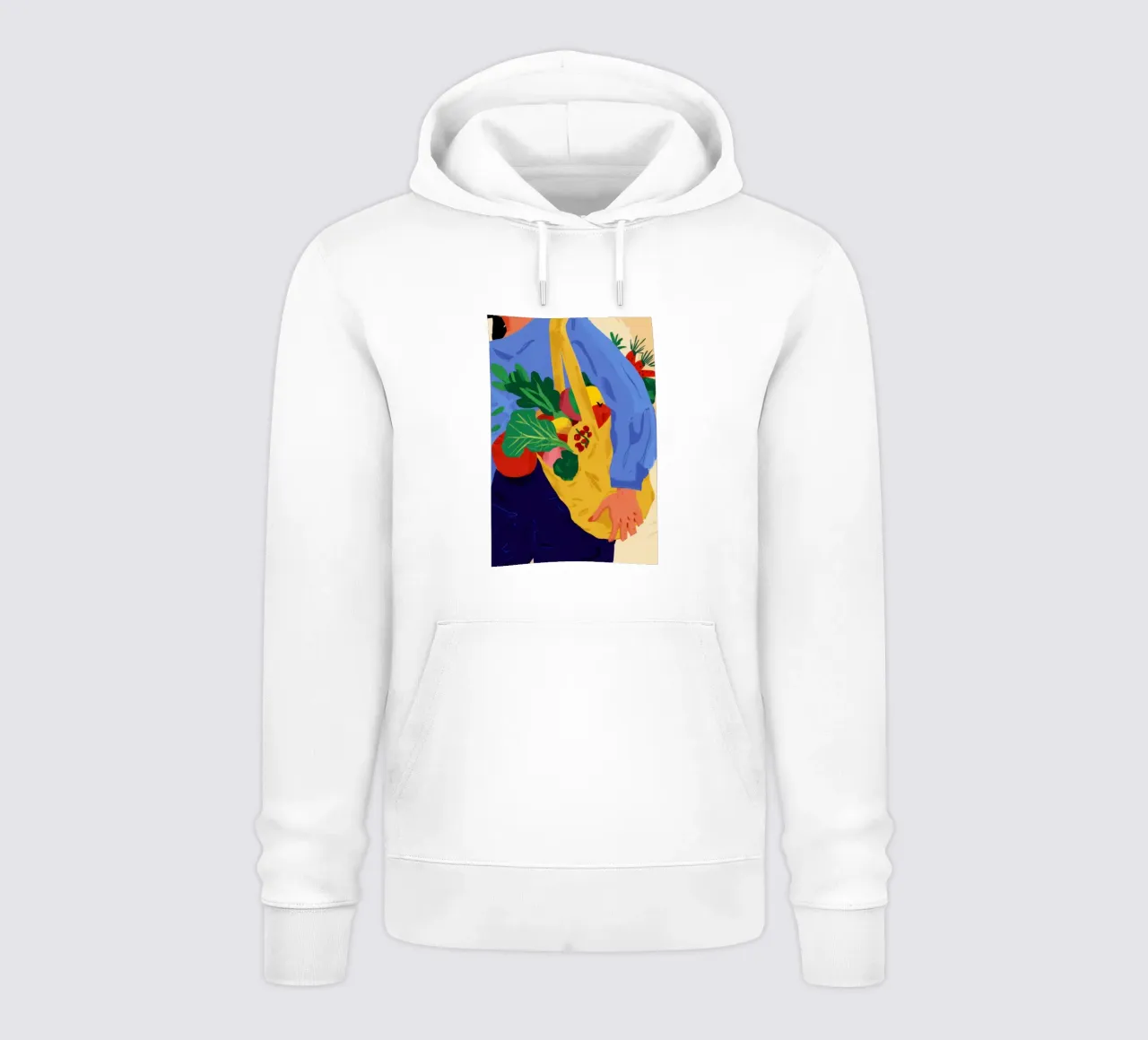 Farmer's Market Haul hoodie by Solar Paint