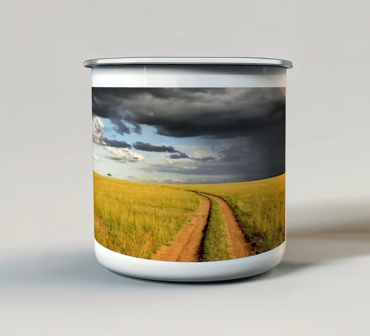 storm clouds savanna tazza in smalto da animal story home
