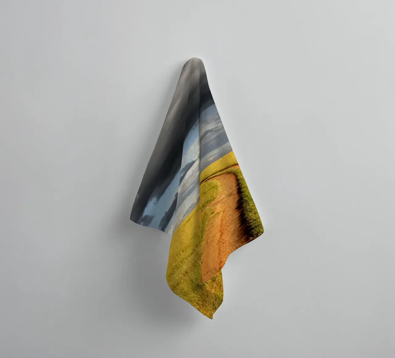 storm clouds savanna towel by animal story home