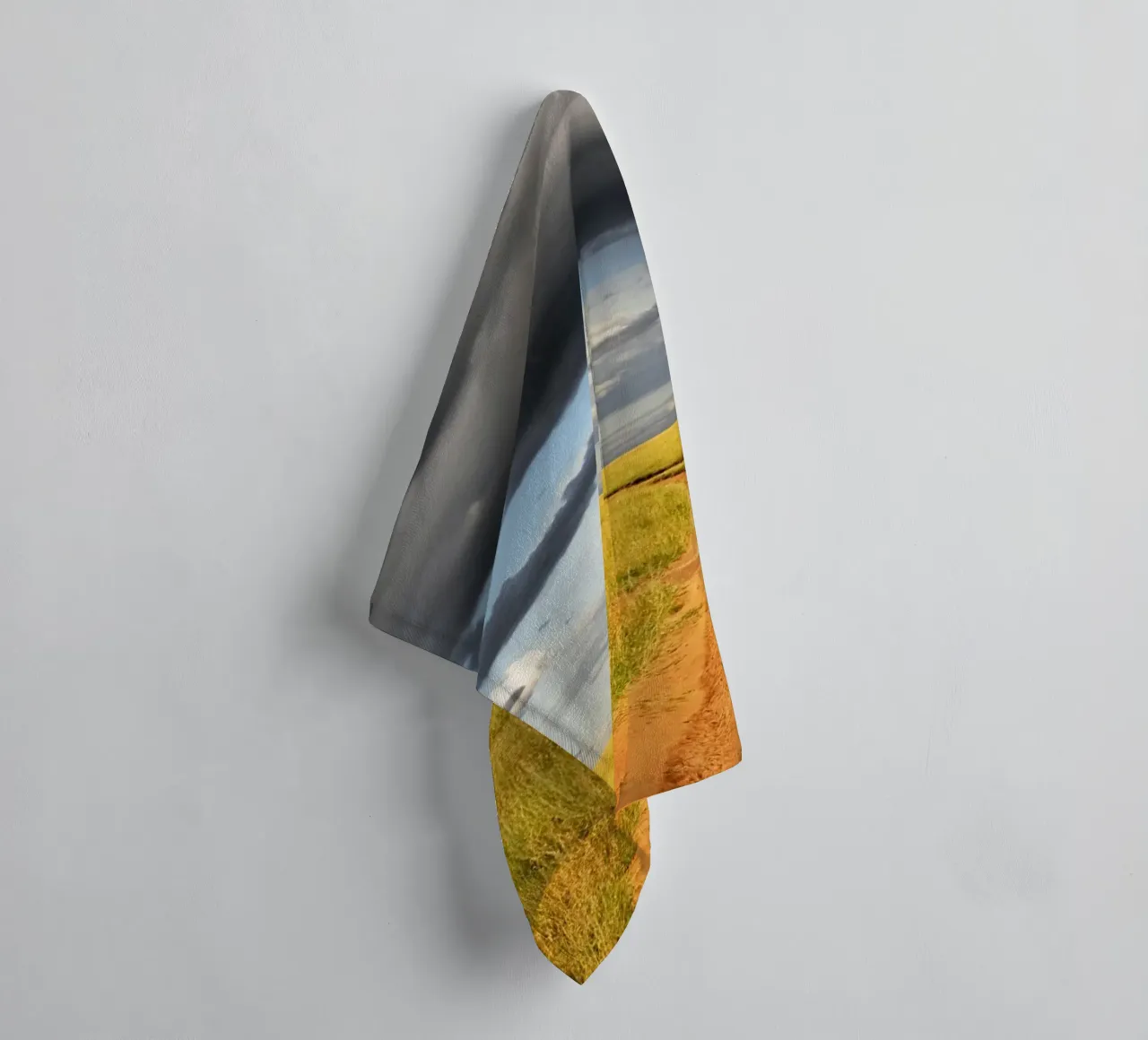 storm clouds savanna towel by animal story home