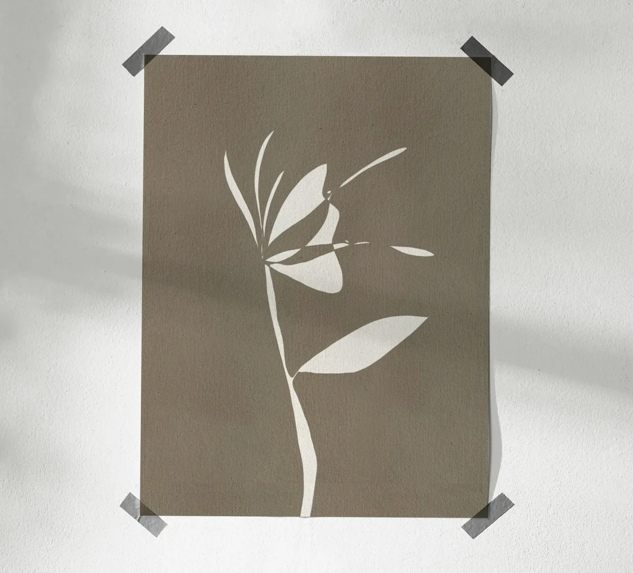 Petali muti n.6 poster da Shatha Al Dafai