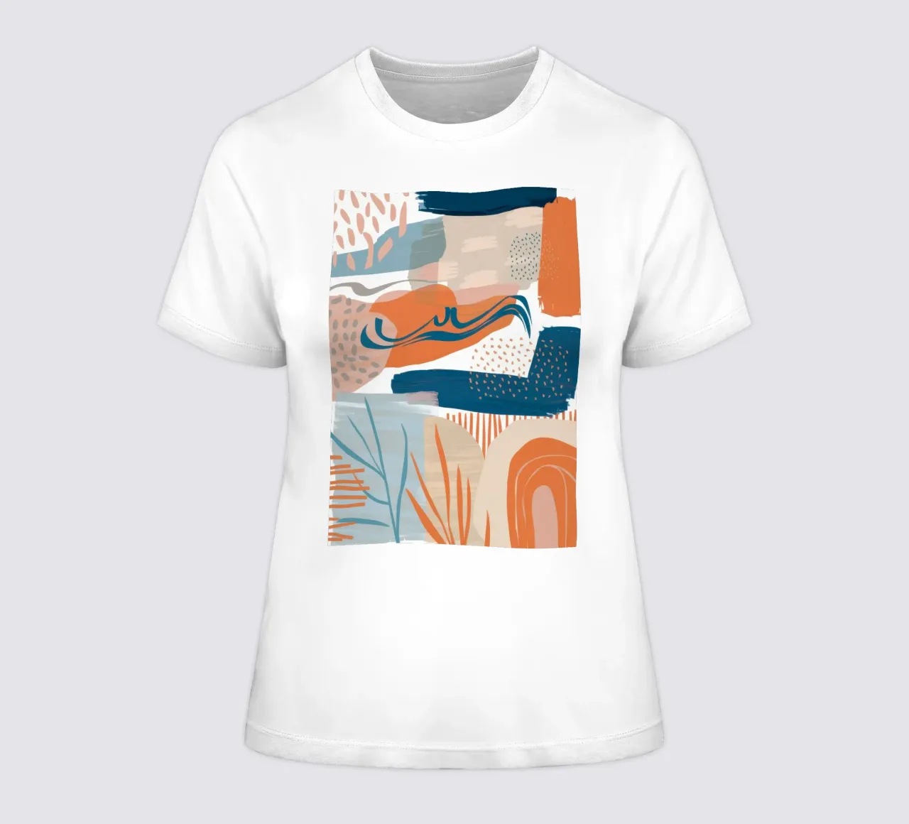 Composizione ad arco Boho t-shirt da donna da Solar Paint