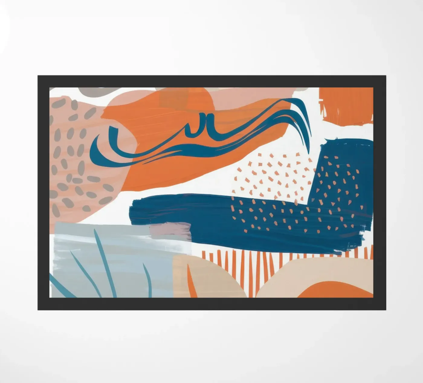 Boho Arch Composition Fußmatte von Solar Paint