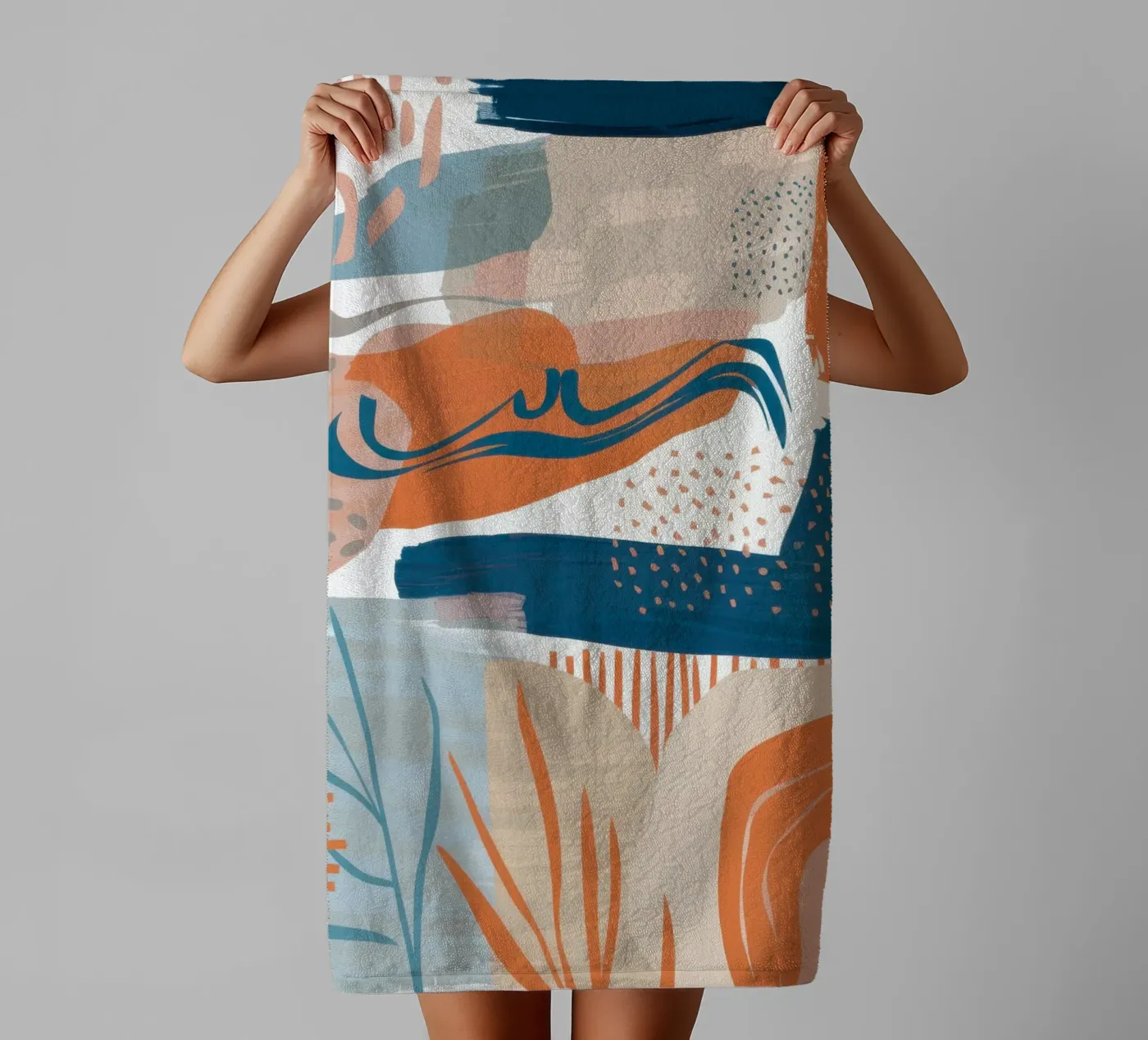 Boho Arch Composition towel by Solar Paint