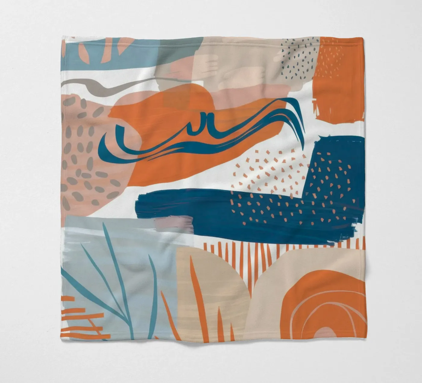 Boho Arch Composition Fleecedecke von Solar Paint