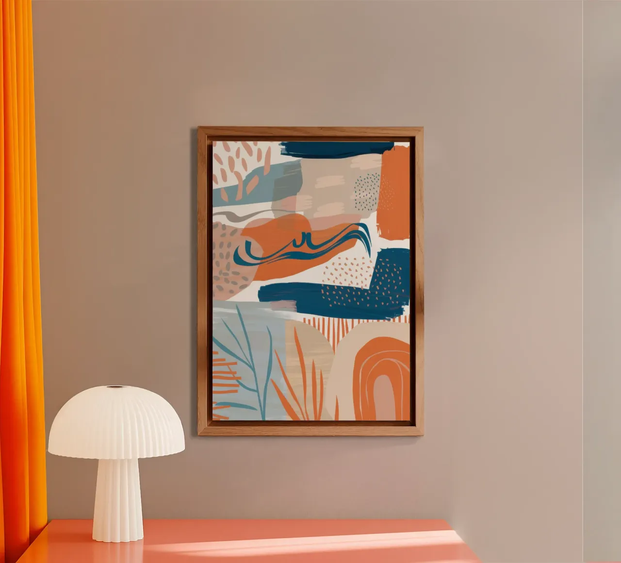 Boho Arch Composition forex-plaat van Solar Paint