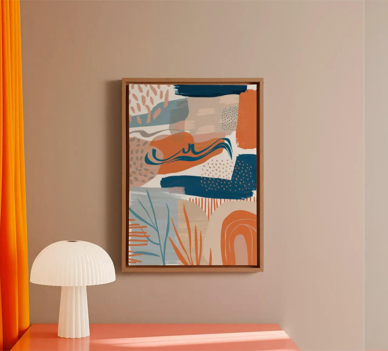 Boho Arch Composition tela da Solar Paint