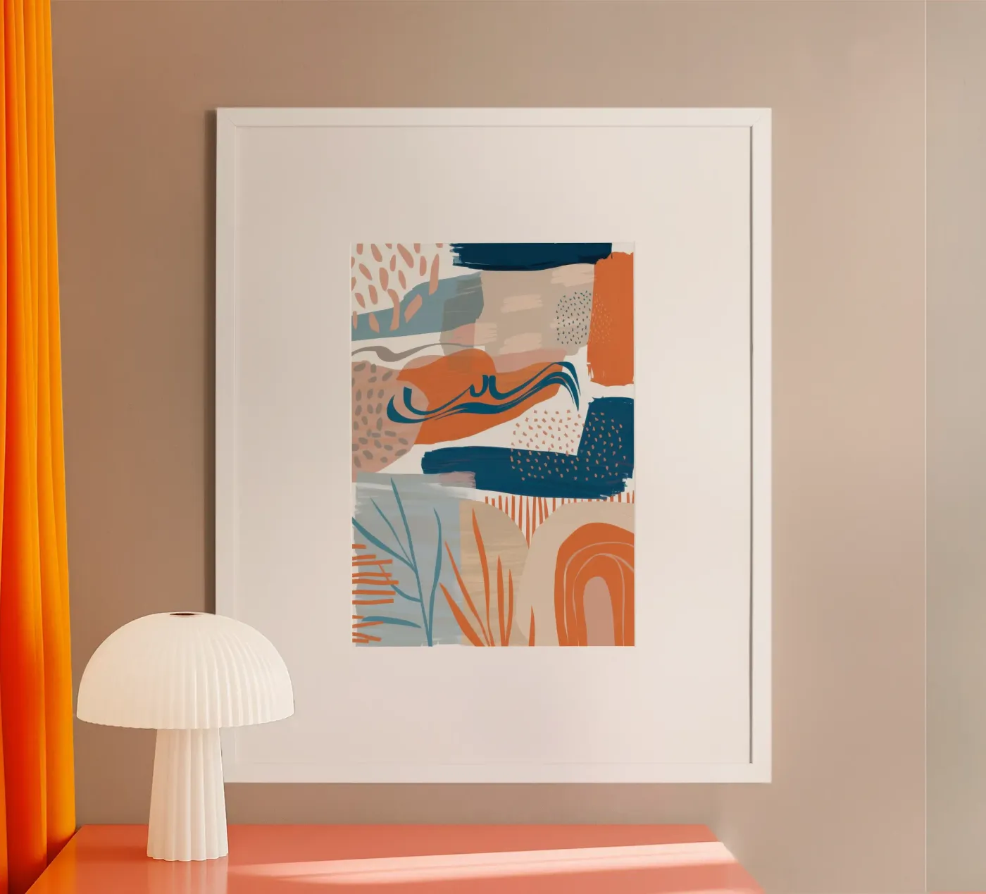 Composition de l'arche Boho poster de Solar Paint