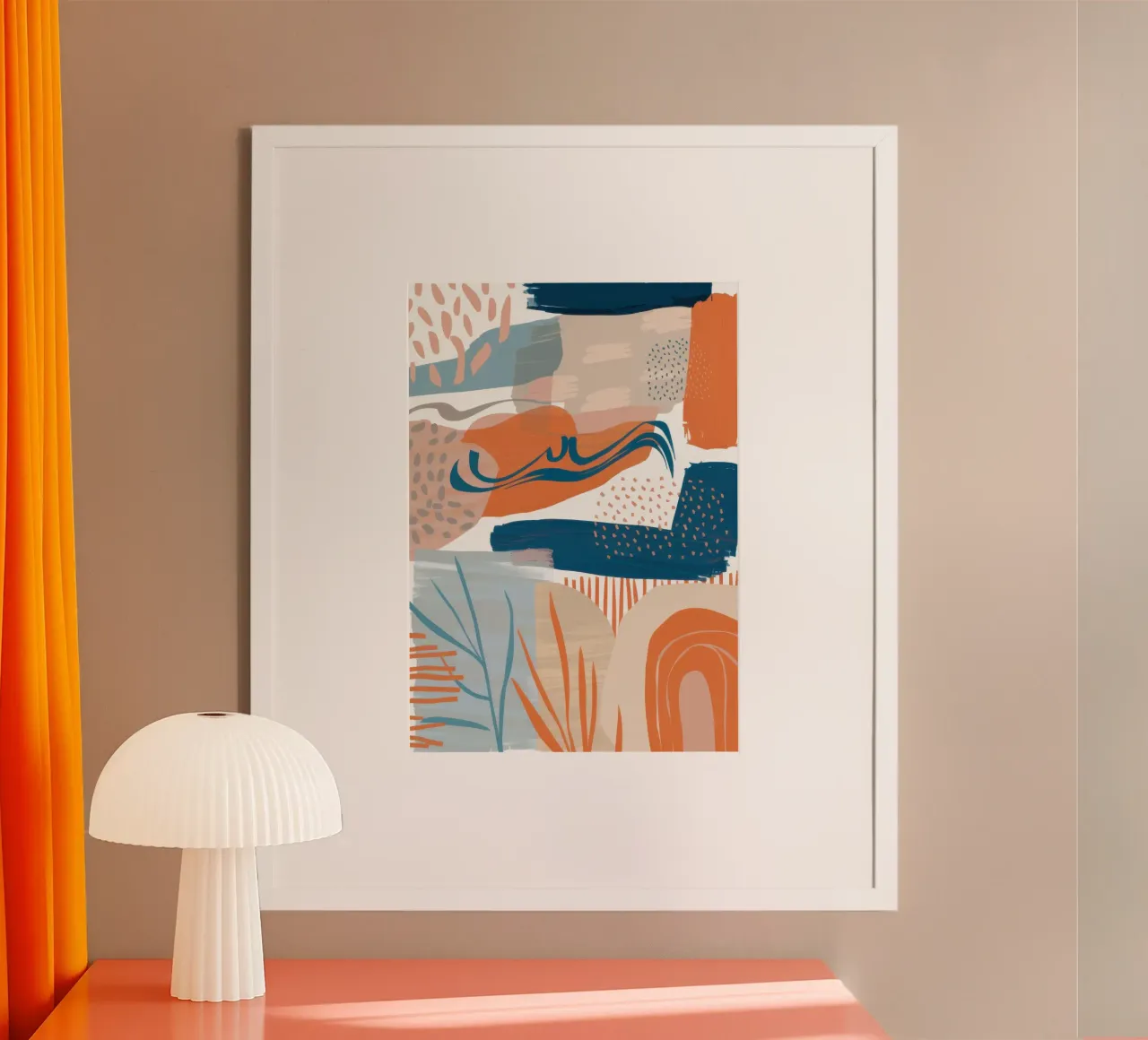 Boho Arch Composition poster by Solar Paint